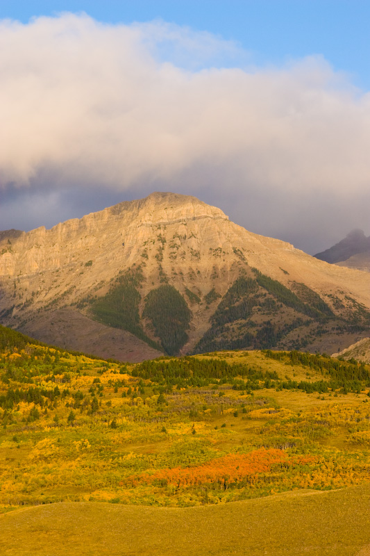 Clouds Above Rocky Mountains